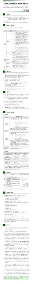 2024년 국립생태원 체험형 청년인턴 채용